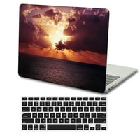 Kaishek Kompatibilan MacBook Pro 13 Slučaj 2015 2013 Kraj pušten model A ili A1425, plastična tvrda školjka + crna poklopac tastature, šareni B 0855