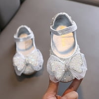 Baycosin Girls High Popljene cipele sa sandale za haljine Glitter Wedding Cvjetne zabave Princeze cipele za djecu Toddler
