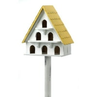 Outdoor Birdhouse Condo, Slatka Chicadee Sparrow Hummingbird Birdhouse drvene