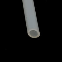 Jedinstvena povoljnija otporna na toplinu meka silikonska cijev cijevi cijev dugačka mliječna bijela
