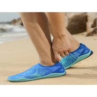 Gomelly Womens Muška plaža cipela Fitness Workout Bosefoot klizanje na vodenim cipelama Udobnost Aqua Socks Vježbanje surfati plavi 10