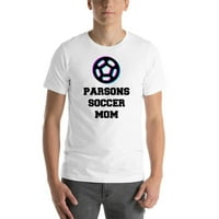 Tri ikona Parsons Soccer mama Skraćena pamučna majica kratkih rukava po nedefiniranim poklonima