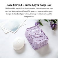 Dido Rose uzorak sapun za odvod posuđa Cvijet isklesana plastična plastika bo kolica kupaonica gadgets