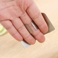 Walbest Guard za rezanje kuhinjskih alata za zaštitu prsta od nehrđajućeg čelika, izbjegavajte boliti prilikom rezanja i rušenja Kuhinja Sigurni rez za zaštitu alata
