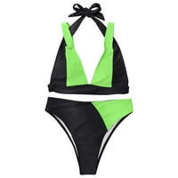 Darzheoy kupaći kostimi za žene, ženski bikini set kupaći kostim dva napunjena pješačka kupaći odjeća