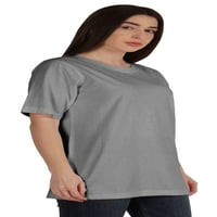 Mastilo za vrat CREW Osnovna pamučna majica za žene labave fit casual dugačak vežbanje