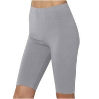 Gathrrgyp ženske kratke hlače plus veličina, moda ženska joga gamaše fitness terenday dame čvrste sportske pantalone