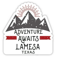 Lamesa Texas Suvenir Vinil naljepnica za naljepnicu Avantura čeka dizajn