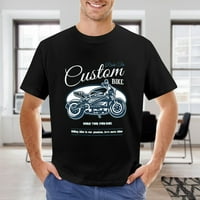 Izgradite vlastiti bicikl Vintage majica MENS CLASSIC CLASTIC CREWNECK TESE TESA Unise Black XL