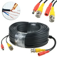 Boo 150ft Black BNC zamjena kabela za napajanje za Q-SEE 1080p 720p 960H itd. Kabel kabela