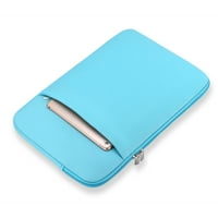 Walmeck B laptop rukavac mekani patentni zatvarač 15.6 '' Zamjena torba za laptop za Air Pro ultrabook laptop plavi