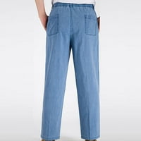 Awdenio hlače za muškarce Cleariance Ležerne muške hlače za široke noge Ispisane čipke casual hlače