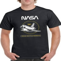 NASA Space Shuttle Program Art Majica Men -Nasa dizajni, muški 5x-veliki