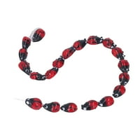 Gardes bads, crni crveni nakit odstojničke perle sjajnih udobnih za ogrlice