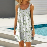 Ljetne haljine za žensku plažu Bikini uz naplaću odjeće za uzgoj odmora Halter Petite Rose Outfits Ženska