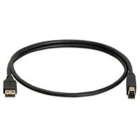 Cmple - [Pack] stopala USB-B 3. USB tip-a do tipa B kabela, Superspeed USB kabel za prijenos podataka
