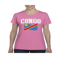 - Ženska majica kratki rukav, do žena Veličina 3XL - Kongo