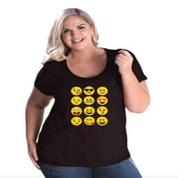 Normalno je dosadno - ženska pulks pulks cura majica, do veličine - Emoji grupa