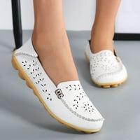 Cipele za žene modne žene prozračne čipke Up stanovi Ležerni klizanje na tenisice