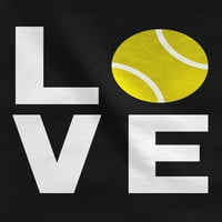 Teestars - Love Tenis - Ideja poklona za ljubitelje tenisa Super ženska dukserica Velika mornarica