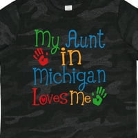 Inktastična moja tetka u Michiganu voli me poklon mališani dečko ili majicu za deličku devojku
