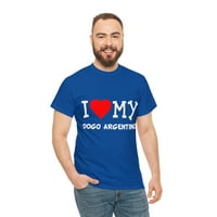 Love Moj Dogo Argentino pas pasmina uniziraju grafičku majicu