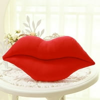 Usne plišane igračke crvene usne velike usne Jastuk za Valentinovo Poklon Dvije jastučneke Dugi svileni