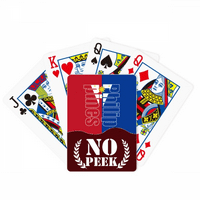 Filipini Country zastava Naziv PEEK Poker igračka karta Privatna igra