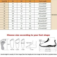 Sandale za žene - vanjske debele dno okrugle glave žene sandale crne veličine 4.5