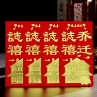 Crvene koverte džepovi Novac Paketi Svečani poklon za kinesku novu godinu Proljetni festival