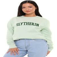 Harry Potter Slytherin kolegijalna ženska dukserica za posadu