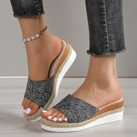 Loopsun Ljetne sandale za žene, ženske sandale, ženske ljetne modne casual papuče otvorene nožne cipele papuče