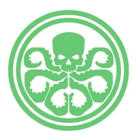 HYDRA Logo - 4,75 - Automitonski prozor grafički grafički branik vinil naljepnica - Filmovi Comics Superherool Villance Crtani filmovi TV serija