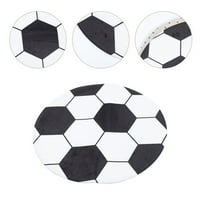 Fudbalski uzorak rug okrugli dizajn podne prostirke za kocku Cabion Growion Mat