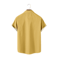 Muške havajske majice Ljetni stil Ispiši casual skrozleeve gumb prema havajskoj majici Ljetna košulja