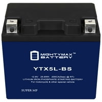 YTX5L-BS Litijumska zamena baterije za Yamaha VO 2013