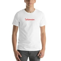 Rukom napisana pamučna majica SOLOMON kratkih rukava po nedefiniranim poklonima