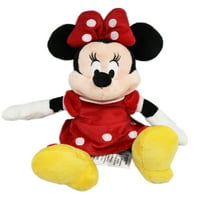 Disney's Minnie Mouse Red White Polka Dot haljina mala plišana igračka