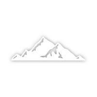 Planine Silhouette naljepnica Decal Die Cut - samoljepljivi vinil - Vremenska zaštitna - izrađena u