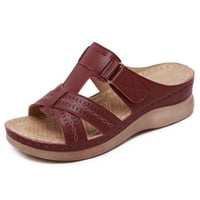 Aoochasliy ženske cipele Summer Cleance Ljeto Novi stil plus veličina casual klina za odrasle žene linijske sandale