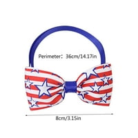 Dan američke nezavisnosti Dekorativna luka kravata dječja zastava isprekidana kravata Dekorativna majica