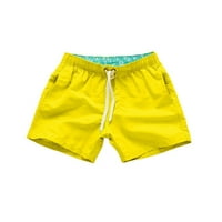Swim deblice za muške žučne hlače za suhe plaže obično tri četvrtine hlača labavi treći za kupaći kostim