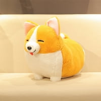 Nokiwiqis Cuddly igračka plišana igračka, mala shiba inu jastuk jastuk jastuk anime ispunjeni Corgi