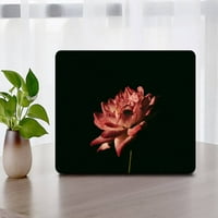 Kaishek plastična tvrda kućišta samo kompatibilna rela. MacBook PRO S XDR displej dodirni ID + crni poklopac poklopca tipkovnice: cvijet 1303