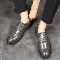 Akiihool Muške Oxfords Cipele Muške haljine cipele Oxford cipele čipke cipele sa haljinom