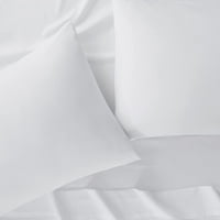 Twin Veličina Giza Pamuk Set Solid - - Hotel Luksuzni posteljina za krevet - 15 Duboki džepovi Easy Fit - prozračne i rashladne listove