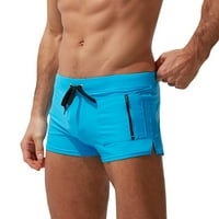 Muški kratke hlače plivaju debla Čvrsta kupaćih košulja plaža