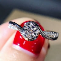 Park Izvrsni geometrijski dizajn prsten za žene ženski nakinski nakit nakit poklon