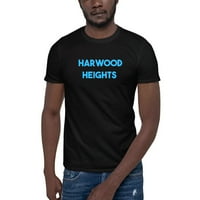 Plava Harwood Heights kratki pamučni majica s kratkim rukavima po nedefiniranim poklonima