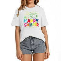 Sretan kamp kamp smiješan poklon ženska majica